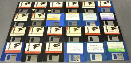 Steinberg-44x vintage software disks -Argents